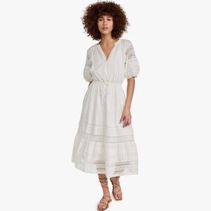 Velvet by Graham & Spencer Ivory Andy Cotton Dress